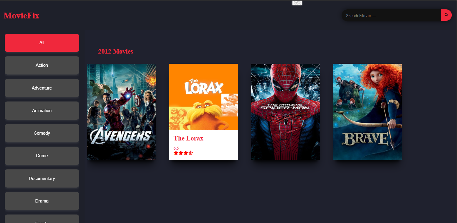 movie fix app